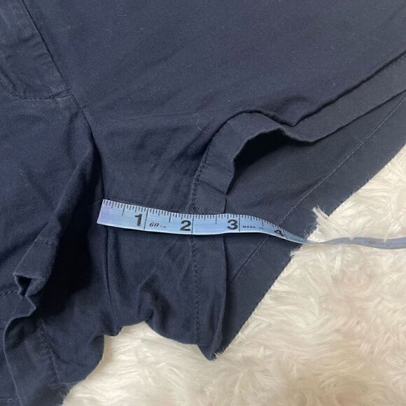 J Crew Shorts Broken-In Chino Set of 2 Black Navy Blue Womens Size 2 Cotton - Picture 7 of 15